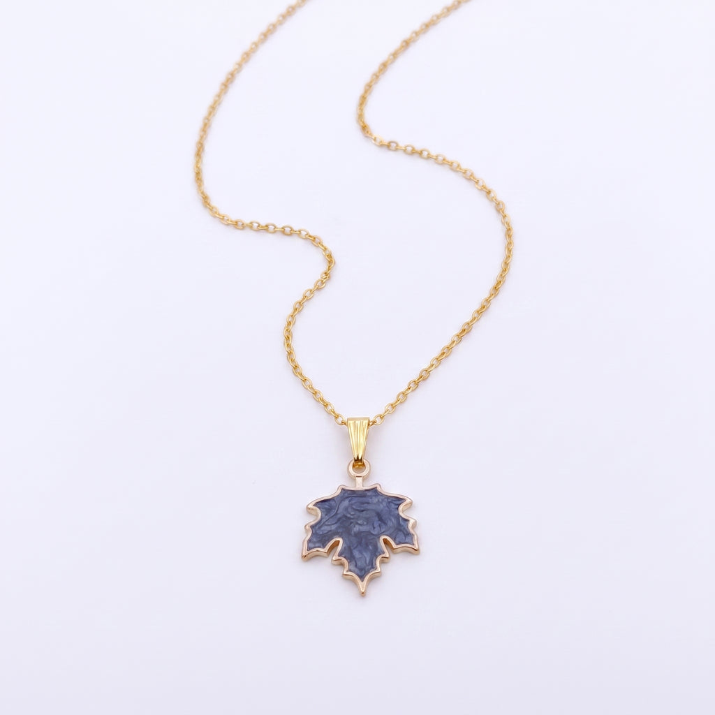 Maple Leaf Pendant Necklace