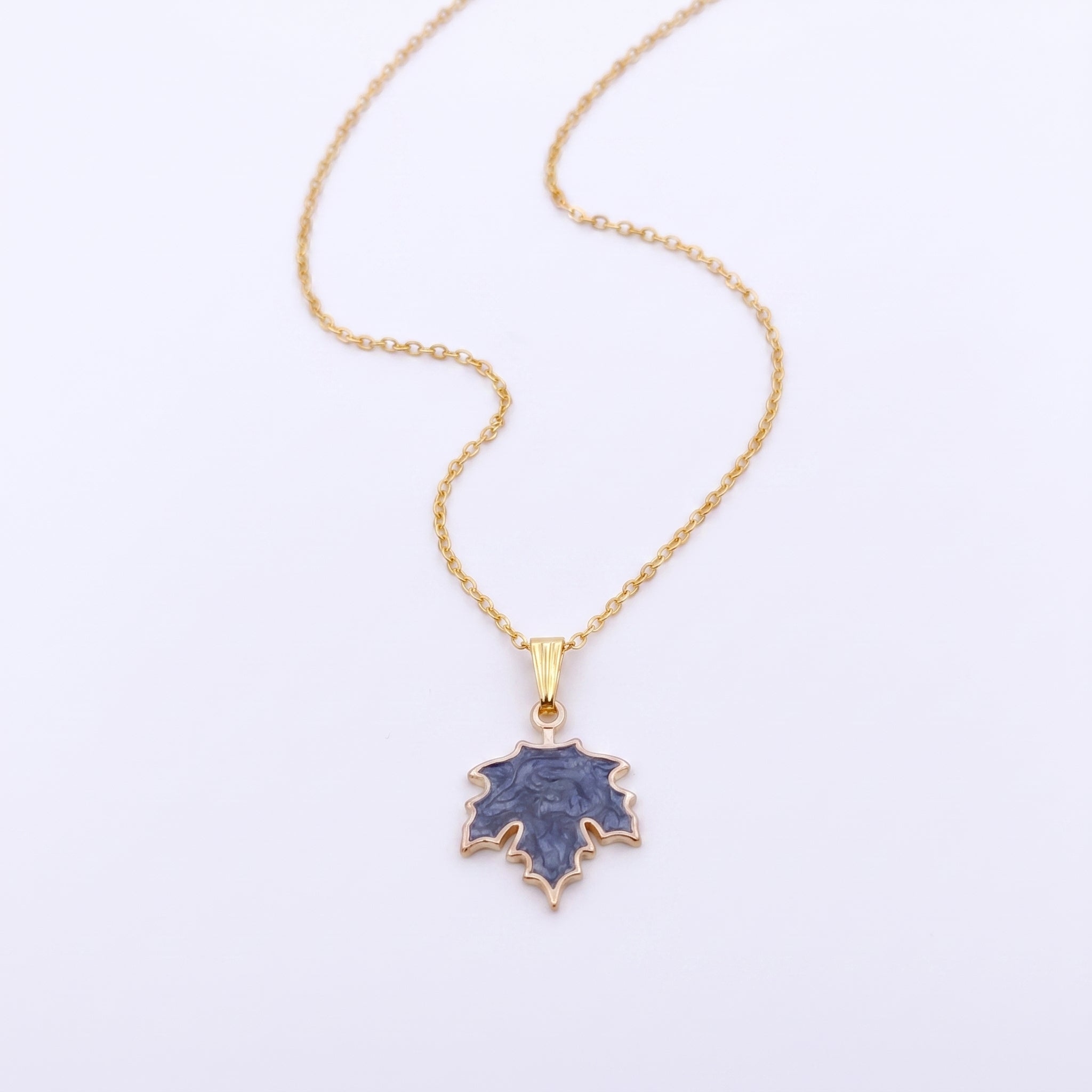 Maple Leaf Pendant Necklace